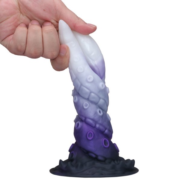 (image for) Double Octopus Colorful Butt Plug