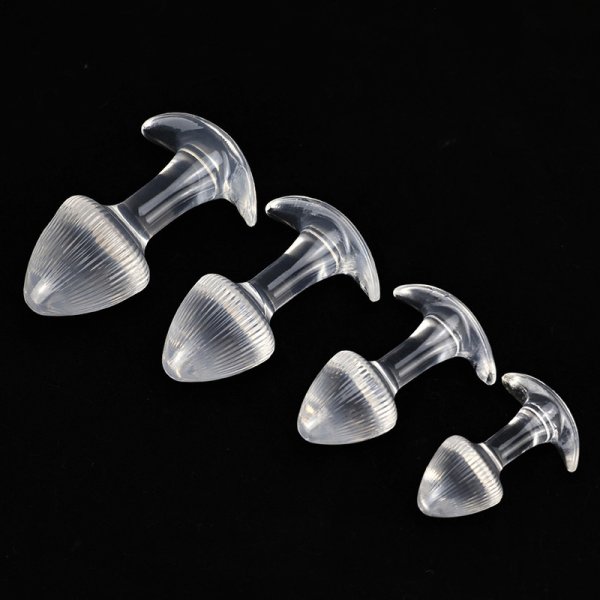 (image for) Mushroom Head TPE Anal Plug Kit