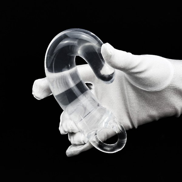 (image for) Crescent Moon Jelly Butt Plug - 5 PCS