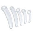 (image for) Crescent Moon Jelly Butt Plug - 5 PCS