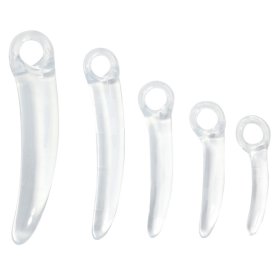 Crescent Moon Jelly Butt Plug - 5 PCS