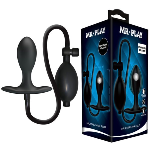 (image for) Mr.Play Silicone Inflatable Anal Plug