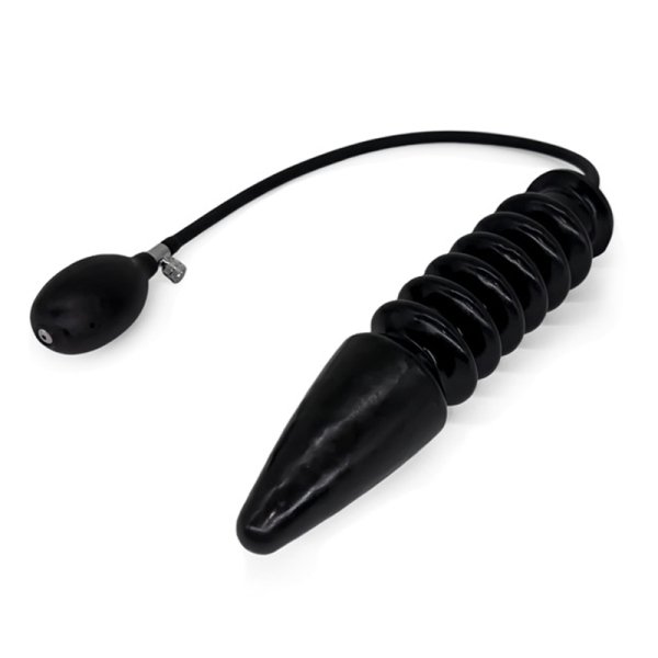 (image for) Large Latex Inflatable Rocket Anal Plug