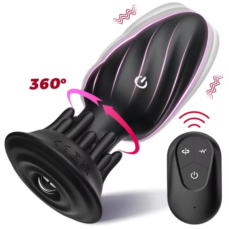 (image for) Spiral Rotating Butt Plug