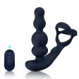 (image for) Double Rings Vibrations & Rotation Prostate Massager