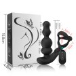 (image for) Double Rings Vibrations & Rotation Prostate Massager