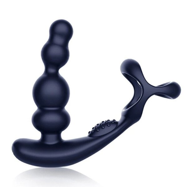 (image for) Double Rings Vibrations & Rotation Prostate Massager