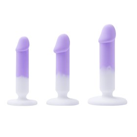 Silicone Butt Plug Anal Dildo - Macaron Color