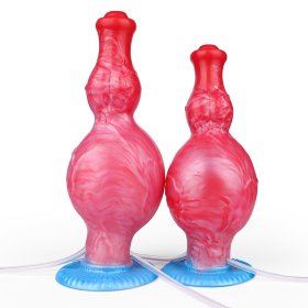 Squirting Inflatable Fantasy Dildo - Knot