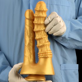 Twin Realistic Silicone Double Dildo