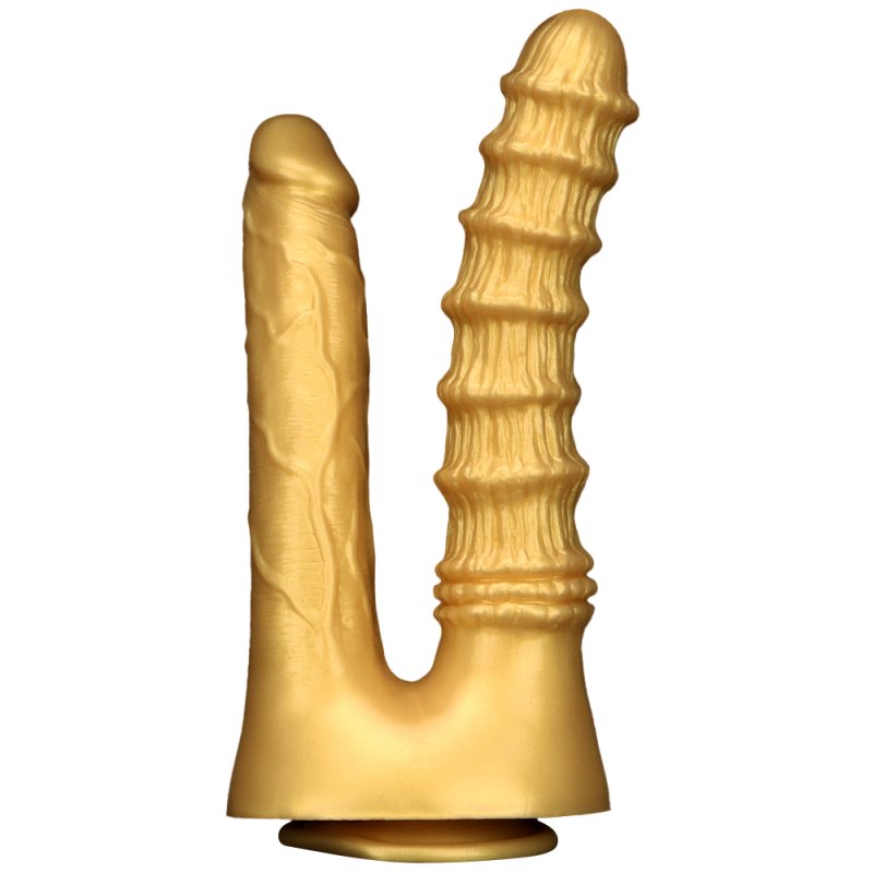 (image for) Twin Realistic Silicone Double Dildo