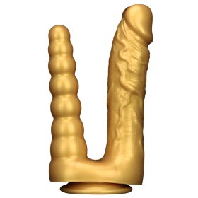 Double Penetration Silicone Twin Dildo