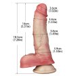 (image for) Dual Density Realistic Skin 18.5 cm Dildo