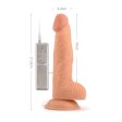 (image for) 8.5" Mr. Rude Buzzer Vibrating Realistic Dildo