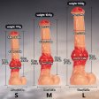 (image for) Giant Horse Dildo With Knotted