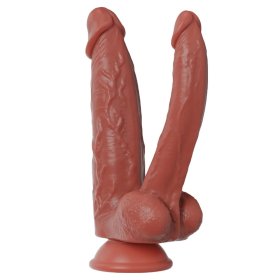 Liquid Silicone Real Feel Double Dildo