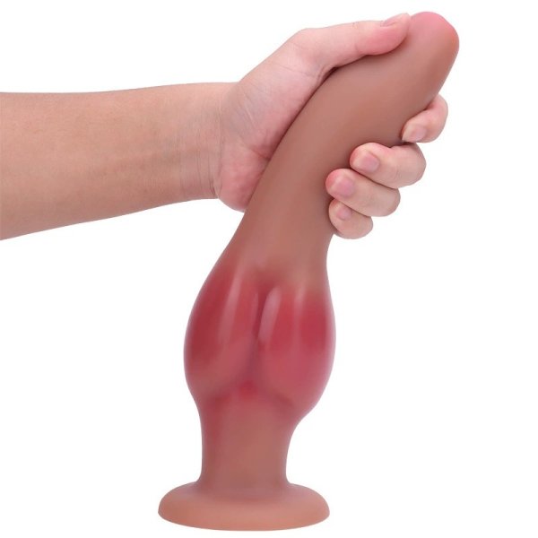 (image for) Dildo with Knot Uncut Anal Plug