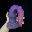 (image for) Purple Silicone Tentacle Dildo 10 Inches
