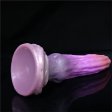 (image for) Purple Silicone Tentacle Dildo 10 Inches