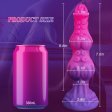 (image for) Fantasy Tentacle Duo Knot Dildo
