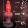 (image for) Fantasy Dragon Dildo with Big Knot