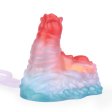 (image for) Luminous Squirting Dragon Dildo Sex Grinder - D