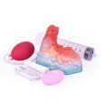 (image for) Luminous Squirting Dragon Dildo Sex Grinder - D
