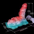 (image for) Luminous Squirting Dragon Dildo Sex Grinder - H