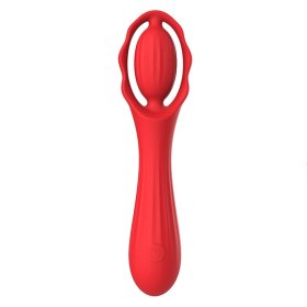 Hollow Center Dual-Stimulation Vibrator