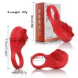 (image for) Vibrating Rose Cock Ring