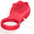 (image for) Vibrating Rose Cock Ring