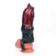 (image for) Soft Silicone Penis Sheath in Claret