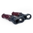 (image for) Alien Silicone Cock Sheath in Claret