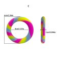 (image for) Mixed Color Silicone Cock Ring