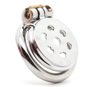 Flat Male Chastity Penis Cage
