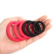 (image for) Silicone Cock Rings Set with 7 Different Sizes