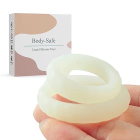 Luminous Silicone Dual Cock Ring