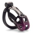 (image for) Black and Purple Cobra Chastity Cage