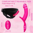(image for) Wearable Double Vibrator Strap-on Dildo