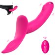 (image for) Wearable Double Vibrator Strap-on Dildo