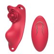 (image for) Rose Wearalbe Clitoral Massage Vibrator