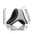 (image for) Silicone Double Color Penis Ring - Black