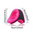(image for) Silicone Double Color Penis Ring - Rose