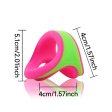 (image for) Silicone Double Color Penis Ring - Rose