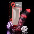 (image for) Crimson Silicone Vibrating Penis Extender