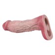 (image for) Realistic Penis Enlargement Sleeve - 8.04 in