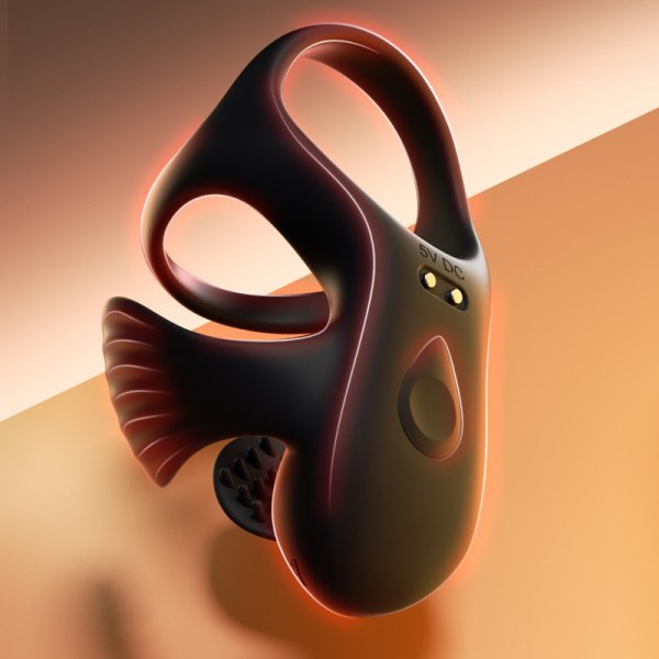 (image for) Testicle Penis Trainer VibratorCock Ring