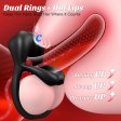 (image for) Lips Vibration Triple Cock Ring