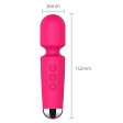 (image for) Rechargeable Magic Wand Vibrator - 20 Vibration Modes