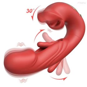 Mouth Slap Lick and Tongue Vibrator